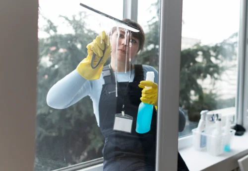 Nettoyage de vitres intérieures et extérieures à Nonvilliers-Grandhoux